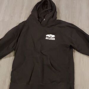 Eat Crab Black Pullover Hoodie - Men's Casual Sweatshirt